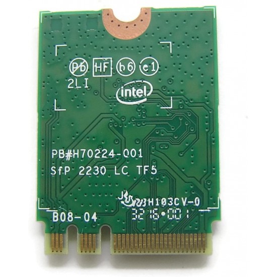 TARJETA WIRELESS WLAN HP ELITEBOOK FOLIO 1040 G3 820 G3 840 G3 ELITE X2 1012 G1 SERIES | 806721-005 806721-001 806722-001 HP 10922