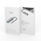ADAPTADOR 8 EN 1 TIPO C A HUB CON PUERTOS TIPO C / PD / USB3.0 / HDMI / SD / TF / AUDIO | BASIX MATE 8 BASIX 12990