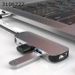 ADAPTADOR 4 EN 1 TIPO C A HUB CON PUERTOS TIPO C / USB 2.0 / USB3.0 / HDMI | BASIX BX4H BASIX 12988