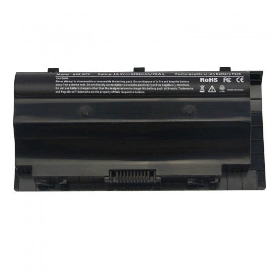 BATERIA COMPATIBLE ASUS G75 G75V G75VM G75VX SERIES | A42-G75 ASUS 07844