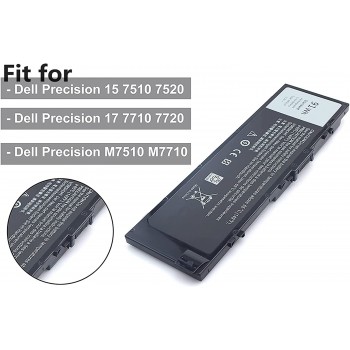 BATERIA DELL LATITUDE E5570 PRECISION 3510 SERIES | WJ5R2 4F5YV