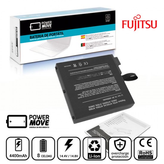 BATERIA COMPATIBLE FUJITSU | AMILO 755II5 FUJITSU 05712