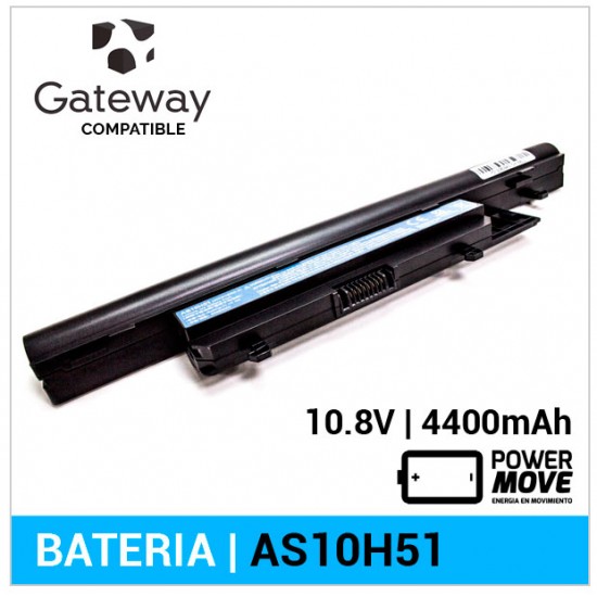 BATERIA GATEWAY COMPATIBLE | AS10H51 GATEWAY 04549