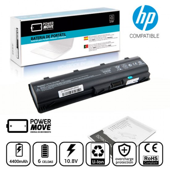 Bateria HP / COMPAQ Compatible | PAVILION 2000-100 | 630 NOTEBOOK PC HP 00847C