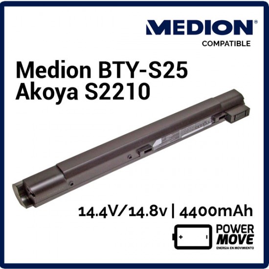 BATERIA MEDION COMPATIBLE | AKOYA S2210 MEDION BAT4240