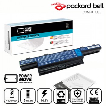 BATERIA PACKARD BELL COMPATIBLE | EASYNOTE NM85 SERIES
