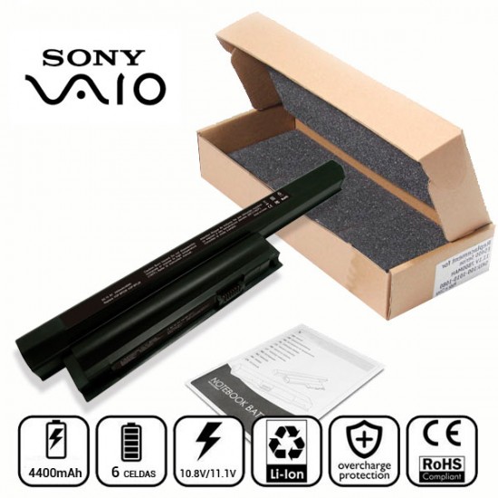 BATERIA SONY COMPATIBLE | VPC-EH | VPC-EJ | VPC-EL SERIES SONY 01012M
