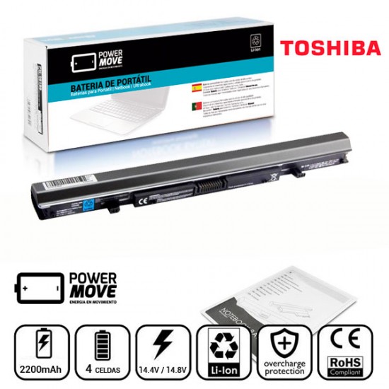 BATERIA TOSHIBA COMPATIBLE | SATELLITE S950 SERIES TOSHIBA BAT3650