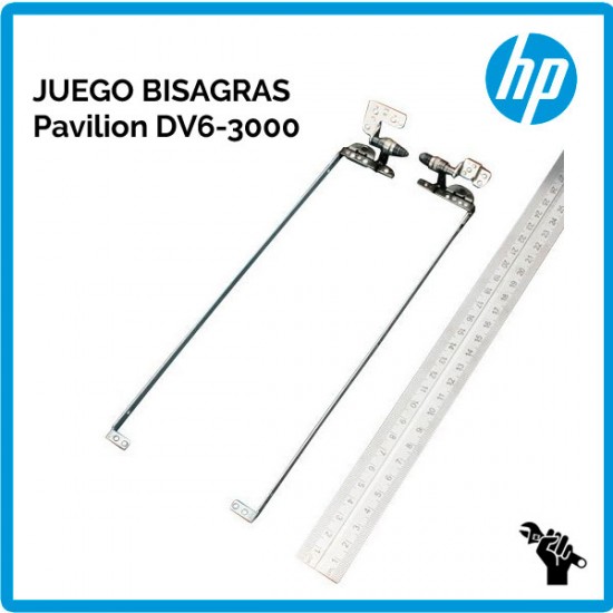 BISAGRAS HP | PAVILION DV6-3000 | MODELO 15.6