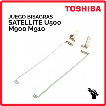 BISAGRAS TOSHIBA SATELLITE M900 U500 SERIES | H000009860 H000009840	