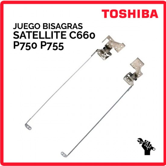 BISAGRAS TOSHIBA SATELLITE C660 P750 P755 TOSHIBA 03901