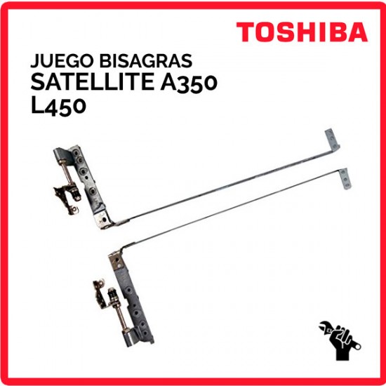 PAR DE BISGRAS TOSHIBA SATELLITE A355 A355D L450 L455 L455D SERIES TOSHIBA 03906