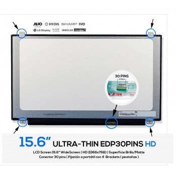 PANTALLA 15.6" BOE NT156WHM-N42 V8.0 ( REACONDICIONADA )