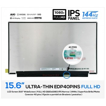 PANTALLA 15.6 BOE NE156FHM-NX3 V18.0