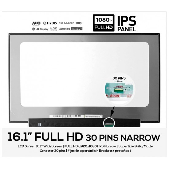 PANTALLA 16.1 BOE NV161FHM-N63