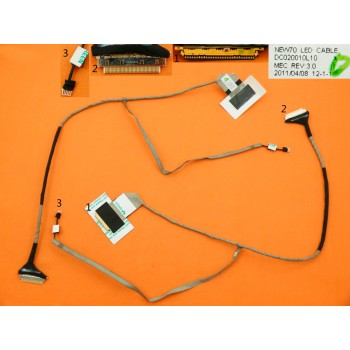 CABLE FLEX DE PANTALLA ACER ASPIRE 5253 5336 5741 5742 5551G 5252 5552 5250 5251 5350 5733 5736Z SERIES | DC020010L10 DC02001FO10