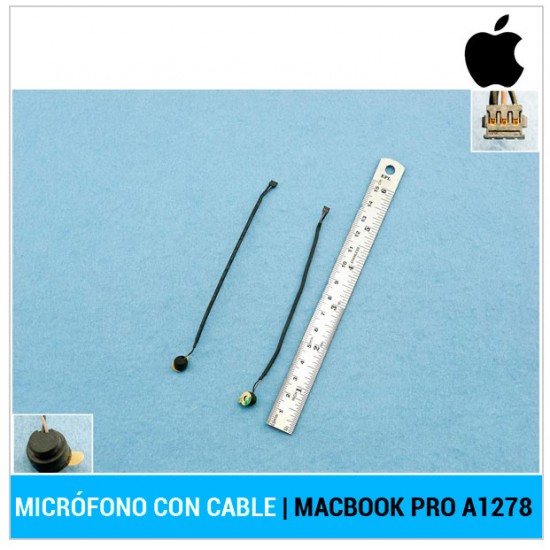 MICRÓFONO CON CABLE APPLE MACBOOK PRO 13