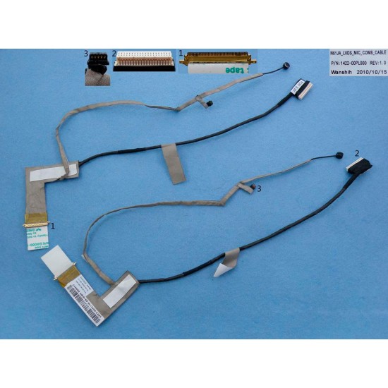 CABLE FLEX DE PANTALLA | ASUS N61 | MODELO 1 ASUS 02354