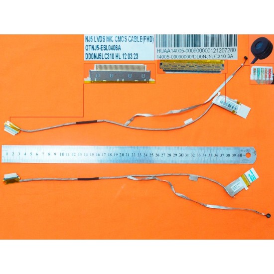 CABLE DE PANTALLA ASUS N55 N55U N55SF N55SL N55S SERIES | DD0NJ5LC110 ASUS 06821