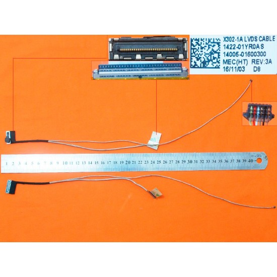 CABLE DE PANTALLA ASUS X302LA-1A SERIES | 1422-01YR0AS 14005-01600300 ASUS 06824