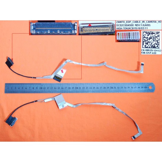 CABLE FLEX DE PANTALLA DELL LATITUDE 14 E5450 SERIES| DC02C00A500 8R03V DELL 07213