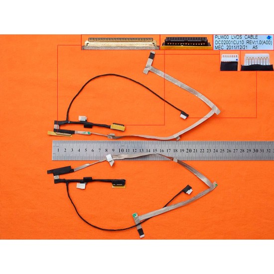 CABLE FLEX DE PANTALLA DELL XPS 14Z L412Z SERIES | DC02001CU10 0NRNR DELL 07479