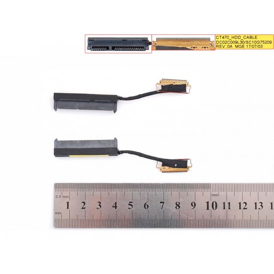 CABLE DE DISCO DURO LENOVO THINKPAD T470 T470P SERIES | 00UR495 DC02C009L00 DC02C009L30 SC10G75198 SC10G75209 LENOVO 07477