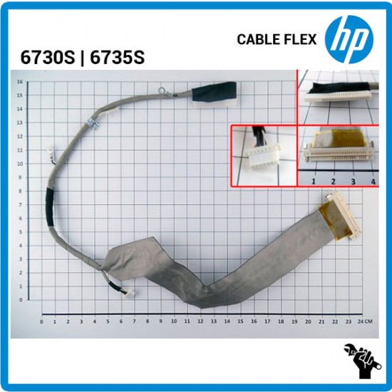 CABLE FLEX DE PANTALLA | HP 6730S | 6735S HP 02570