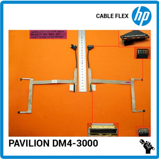 CABLE FLEX DE PANTALLA | HP PAVILION DM4-3000 HP 04199