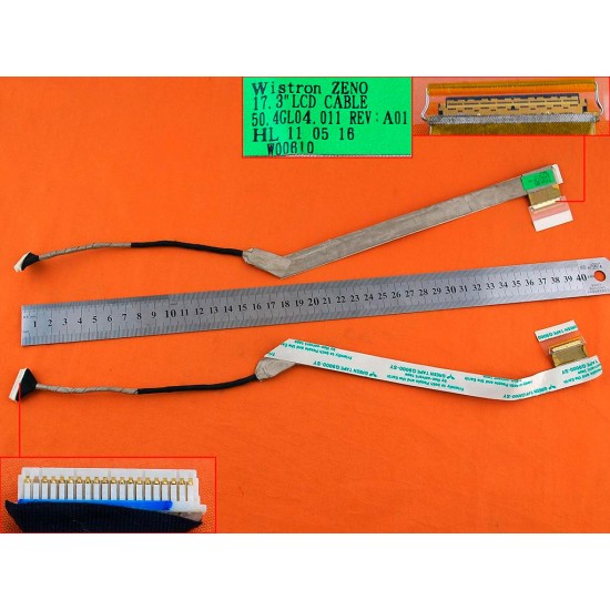 CABLE DE PANTALLA HP PROBOOK 4710S SERIES | 50.4GL04.011 HP 05800