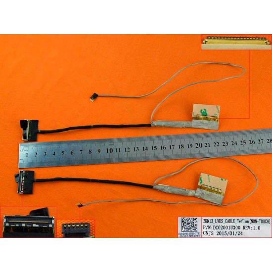 CABLE DE PANTALLA | HP PAVILION TOUCHSMART 11-E | NO TOUCH | DC02001UX00 HP 05396