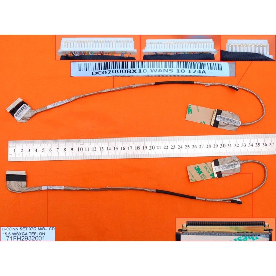 CABLE FLEX DE PANTALLA HP ELITEBOOK 8540P 8540W 8540 SERIES | DC02000RX10 HP 07035