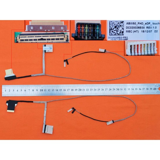 CABLE DE PANTALLA HP ENVY 15T-AE100 ENVY M6-P SERIES | DC020026E00 HP 06676