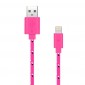 Cable USB | iPhone 5, 5S, 5C | iPod Touch 5 | iPod Nano 7 | Rosa 03155
