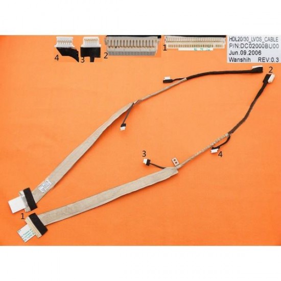 Cable de Pantalla LENOVO | C200 | 3000 | NUEVO MODELO LENOVO 03921