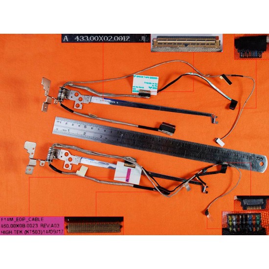 CABLE FLEX + BISAGRA IZQUIERDA LENOVO IDEAPAD FLEX 2-14 SERIES | 460.00X0B.0023 LENOVO 05893