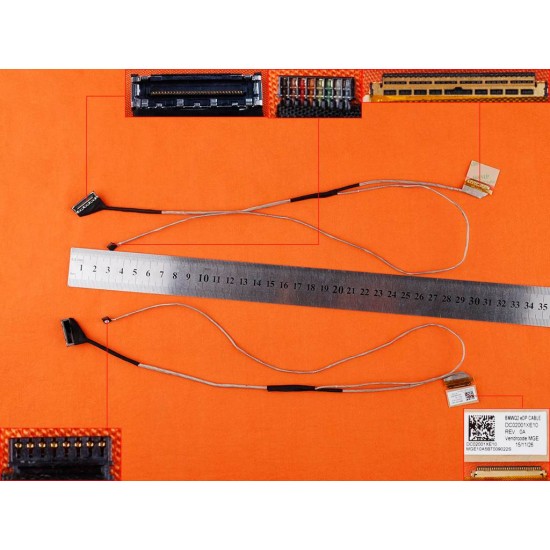CABLE DE PANTALLA LENOVO 300-15 300-15ISK 300-15IBR SERIES | BMWQ2 DC02001XE10 DC02001XE20 DC02001XE20 LENOVO 05828