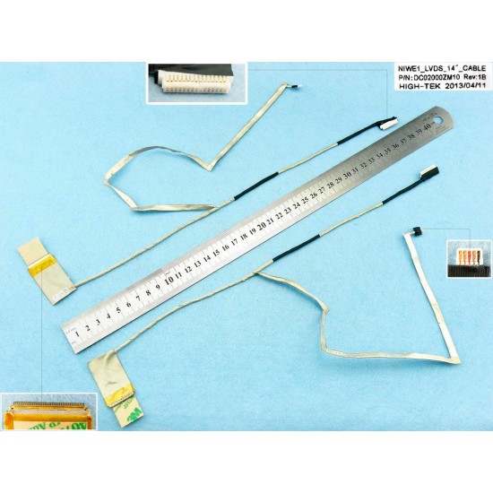 CABLE FLEX DE PANTALLA LENOVO G460 | Z465 | G465 | Z460 SERIES LENOVO 02613
