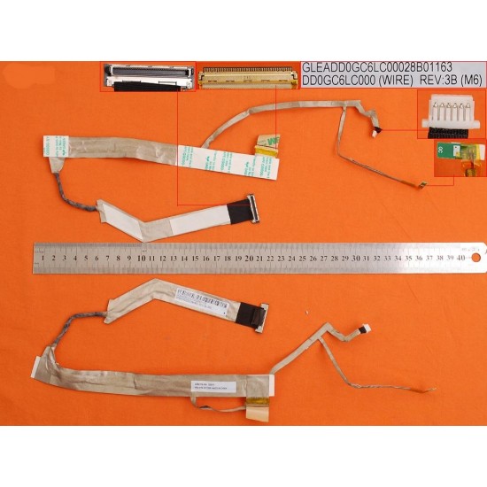 CABLE DE PANTALLA LENOVO THINKPAD E50 EDGE 15 SERIES | 63Y2206 DD0GC6LC000 LENOVO 07649