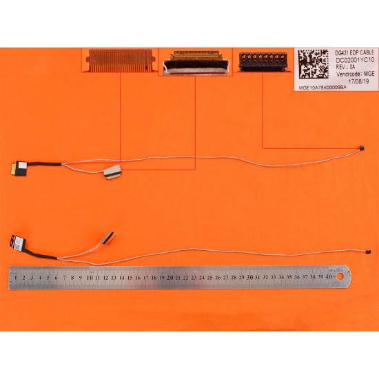 CABLE FLEX DE PANTALLA LENOVO IDEAPAD 320-14IAP 320-14ISK SERIES | DC02001YC00 DC02001YC10 LENOVO 07731
