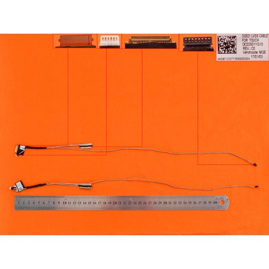 CABLE FLEX DE PANTALLA LENOVO IDEAPAD 320-15IKB 320-15ISK SERIES | DC02001YG10 DC02001YG20 LENOVO 07727