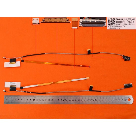 CABLE FLEX DE PANTALLA LENOVO YOGA 710-15ISK 710-14IKB SERIES | DC02002F600 LENOVO 07733