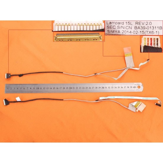 CABLE DE PANTALLA SAMSUNG NP550P5C NP550E5C NP550E5V NP550E5G SERIES | BA39-01311B SAMSUNG 07652
