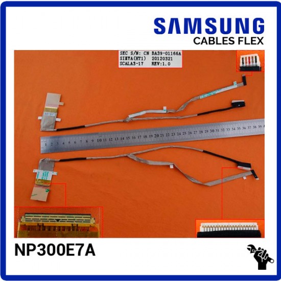 CABLE FLEX DE PANTALLA | SAMSUNG NP300E7A | NP300E7Z | NP305E7A SAMSUNG 04235