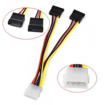 CABLE ALIMENTACIÓN SERIAL ATA 1 ( x2 )