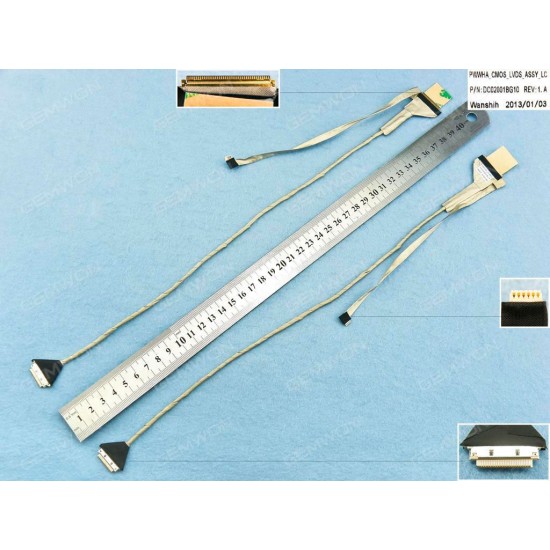 CABLE FLEX DE PANTALLA | TOSHIBA SATELLITE C660D | VERSION 2 TOSHIBA 02935C