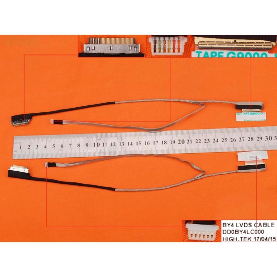CABLE DE PANTALLA TOSHIBA SATELLITE M800 M840 M845 SERIES | DD0BY4LC000 TOSHIBA 06123