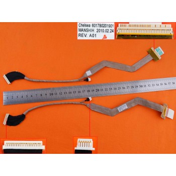 CABLE FLEX DE PANTALLA | TOSHIBA SATELLITE A500 | SIN WEBCAM