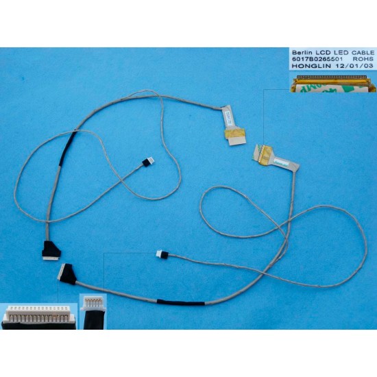 CABLE FLEX DE PANTALLA TOSHIBA SATELLITE C650 SERIES | 6017B0265501 TOSHIBA 02500