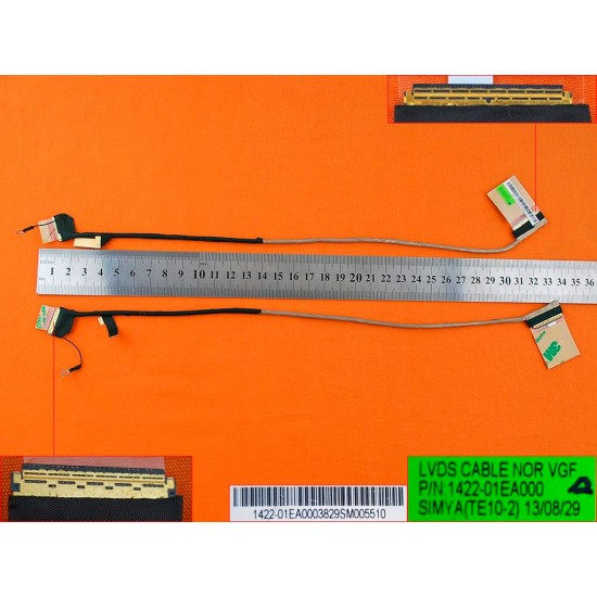 CABLE FLEX DE PANTALLA LED | TOSHIBA SATELLITE L55-A | L55 | 1422-01EA000 TOSHIBA 05243